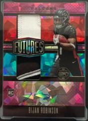 Bijan Robinson [Diamond] #FDA-1 Football Cards 2023 Panini Legacy Futures Dual Patch Autographs Prices