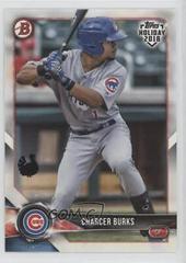 Charcer Burks [Autograph] Baseball Cards 2018 Topps Holiday Bowman Prices