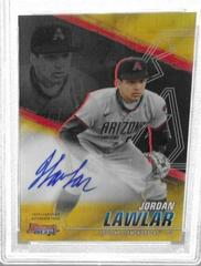 Jordan Lawlar [Gold Refractor] Baseball Cards 2021 Bowman’s Best of 2021 Autographs Prices