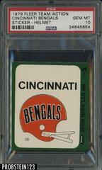 Cincinnati Bengals [Helmet] Football Cards 1979 Fleer Team Action Sticker Prices