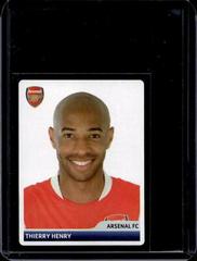Thierry Henry Soccer Cards 2006 Panini UEFA Champions League Sticker Prices