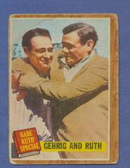Gehrig and Ruth #140 Baseball Cards 1962 Venezuela Topps Prices