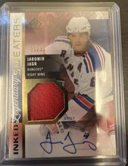 Jaromir Jagr [Patch] #IS-JJ Hockey Cards 2021 SP Game Used Inked Sweaters Autograph Prices
