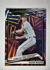 Adam Mazur [Turn of the Century] #53 Baseball Cards 2022 Panini Elite Extra Edition Prices
