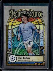 Phil Foden Soccer Cards 2022 Topps Merlin Chrome UEFA Club Competitions Renaissance Prices