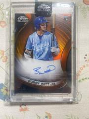 Bobby Witt Jr. [Orange] #CBA-BWJ Baseball Cards 2022 Topps Chrome Black Autographs Prices