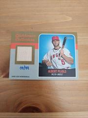 Albert Pujols [Gold] #AP Baseball Cards 2019 Topps Heritage Clubhouse Collection Relics Prices
