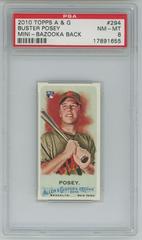 Buster Posey [Mini Bazooka Back] Baseball Cards 2010 Topps Allen & Ginter Prices