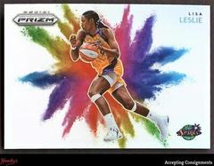 Lisa Leslie #9 Basketball Cards 2022 Panini Prizm WNBA Color Blast Prices