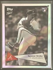 Spencer Strider [Pearl] #4 Baseball Cards 2022 Topps X Naturel 1952 Prices