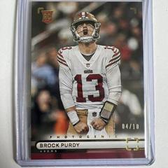Brock Purdy [Gold] #PH-36 Football Cards 2022 Panini Chronicles Photogenic Prices