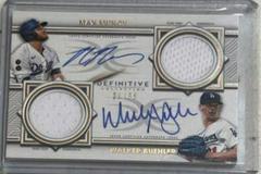Max Muncy, Walker Buehler #DAC-BMU Baseball Cards 2022 Topps Definitive Dual Autograph Collection Prices