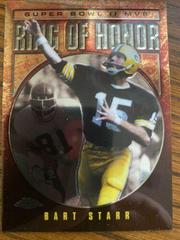 Bart Starr Football Cards 2002 Topps Chrome Ring of Honor Prices