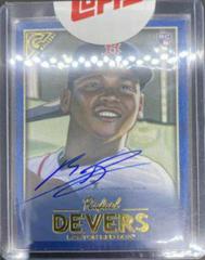 Rafael Devers [Blue] #127 Baseball Cards 2018 Topps Gallery Prices