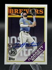 Garrett Mitchell Baseball Cards 2023 Topps Update 1988 Autographs Prices