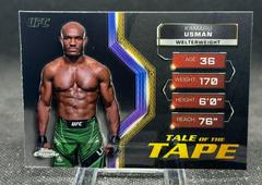Kamaru Usman #TFT-13 Ufc Cards 2024 Topps Chrome UFC Tale of the Tape Prices
