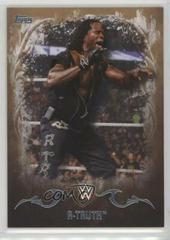 R Truth [Bronze] Wrestling Cards 2016 Topps WWE Undisputed Prices