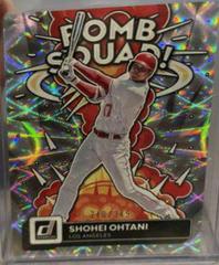 Shohei Ohtani [Silver] #BS-3 Baseball Cards 2022 Panini Donruss Bomb Squad Prices