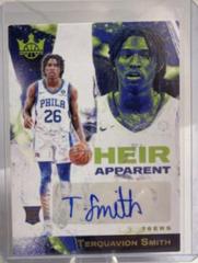 Terquavion Smith #17 Basketball Cards 2023 Panini Court Kings Heir Apparent Prices
