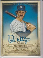 Don Mattingly [Gold] #FSA-DM Baseball Cards 2016 Topps Five Star Autographs Prices