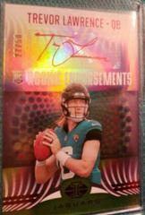 Trevor Lawrence Football Cards 2021 Panini Illusions Rookie Endorsements Autographs Prices