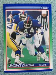 Maurice Carthon Football Cards 1990 Panini Score Prices