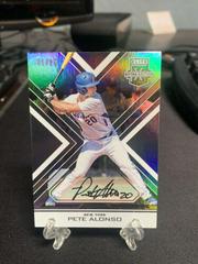 Pete Alonso [Autograph Charcoal] #64 Baseball Cards 2016 Panini Elite Extra Edition Prices