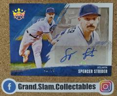 Spencer Strider [Silver] #DKS-SS Baseball Cards 2022 Panini Diamond Kings DK Signatures Prices