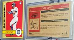 Kyle Lewis #58 Baseball Cards 2020 Topps Throwback Thursday Prices