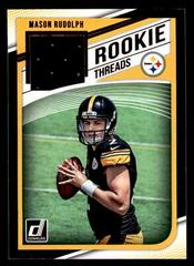 Mason Rudolph [Red] Football Cards 2018 Donruss Rookie Threads Prices