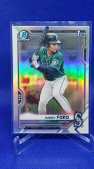 Harry Ford [Refractor] Baseball Cards 2021 Bowman Draft Chrome Prices