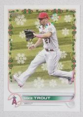 Mike Trout [SSSP Variation] #HW50 Baseball Cards 2022 Topps Holiday Prices