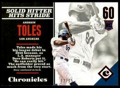 Andrew Toles [Red] #124 Baseball Cards 2017 Panini Chronicles Prices