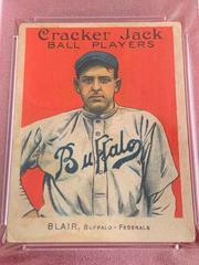 Walter Blair #126 Baseball Cards 1914 Cracker Jack Prices