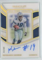 Keyshawn Johnson #4 Football Cards 2023 Panini Immaculate All-Time Greats Signature Prices