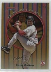 Pedro Martinez [Gold Refractor] #9PM Baseball Cards 2019 Bowman's Best 1999 Franchise Favorites Prices