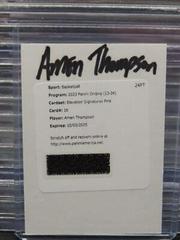 Amen Thompson [Pink] #16 Basketball Cards 2023 Panini Origins Elevation Signature Prices