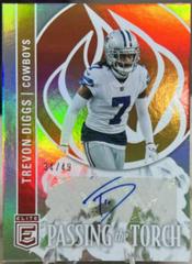 Trevon Diggs #PTT-16 Football Cards 2023 Panini Donruss Elite Passing the Torch Signatures Prices