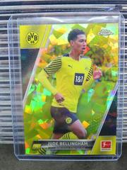 Jude Bellingham [Yellow] Soccer Cards 2021 Topps Chrome Bundesliga Sapphire Prices
