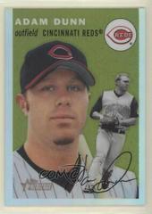 Adam Dunn [Retrofractor] #THC81 Baseball Cards 2003 Topps Heritage Chrome Prices