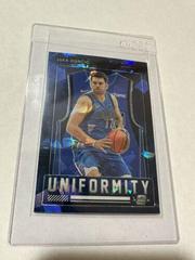 Luka Doncic [Blue Ice] #5 Basketball Cards 2021 Panini Contenders Optic Uniformity Prices