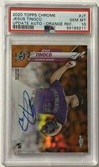 Jesus Tinoco [Orange] #USA-JT Baseball Cards 2020 Topps Chrome Update Autographs Prices