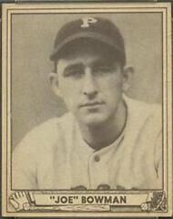 Joe Bowman #162 Baseball Cards 1940 Play Ball Prices