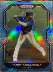 Randy Arozarena [Carolina Blue Prizm] Baseball Cards 2021 Panini Prizm Prices