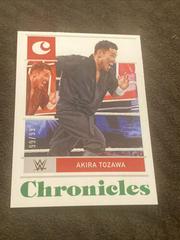 Akira Tozawa [Green] #8 Wrestling Cards 2022 Panini Chronicles WWE Prices