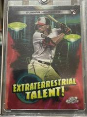 Gunnar Henderson [Red Flare] #ET-6 Baseball Cards 2023 Topps Cosmic Chrome Extraterrestrial Talent Prices