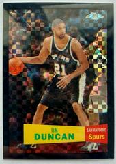Tim Duncan [1957 Xfractor] #21 Basketball Cards 2008 Topps Chrome Prices