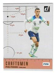 Phil Foden Soccer Cards 2022 Panini Donruss Craftsmen Prices