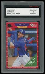 Brett Baty #PS03 Baseball Cards 2021 Pro Set Prices