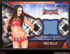 Brie Bella #MR-BRI Wrestling Cards 2017 Topps WWE Women's Division Mat Relics Prices